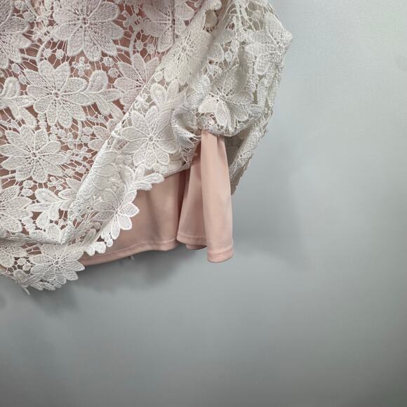 Jessica Howard Lace Dress Size 24W Bridal Cottagecore Coquette - Picture 5 of 9